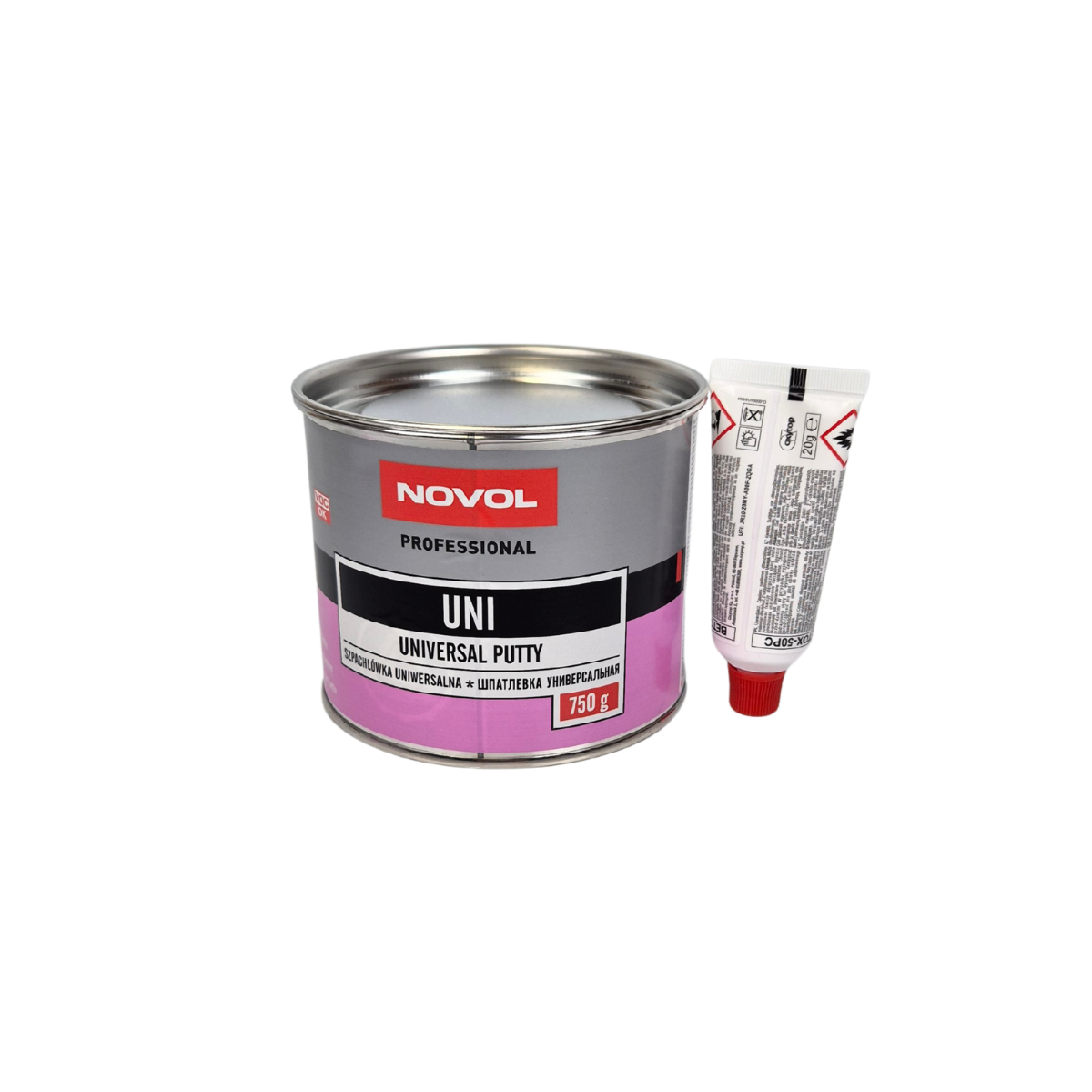 Sand Putty NOVOL Professional UNI 750g Easy Sand Fine Body Filler Car Finishing ...